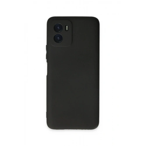 Mey İthalat®  Vivo Y15S Kılıf First Silikon - Siyah