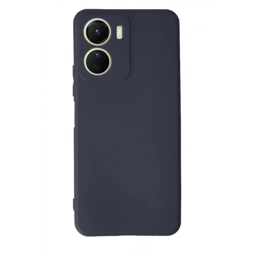 Mey İthalat®  Vivo Y16 Kılıf First Silikon - Lacivert