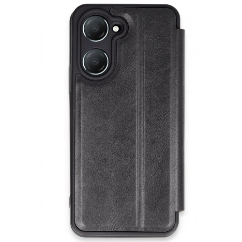 Mey İthalat®  Vivo Y18 Kılıf Flip Cover - Siyah