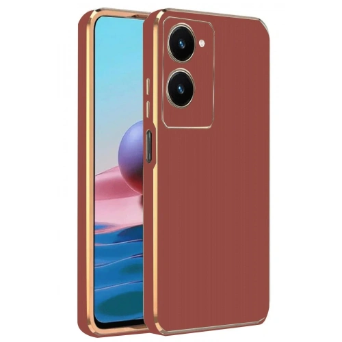 Mey İthalat®  Vivo Y18 Kılıf Volet Silikon - Kırmızı