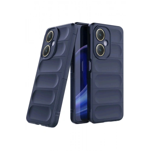 Mey İthalat®  Vivo Y27 Kılıf Optimum Silikon - Lacivert