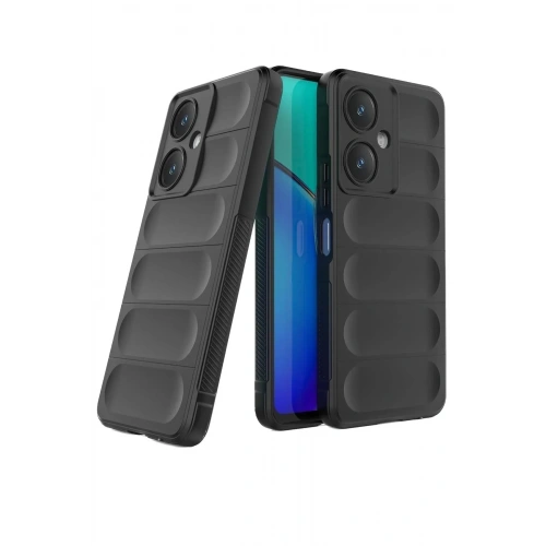 Mey İthalat®  Vivo Y27 Kılıf Optimum Silikon - Siyah