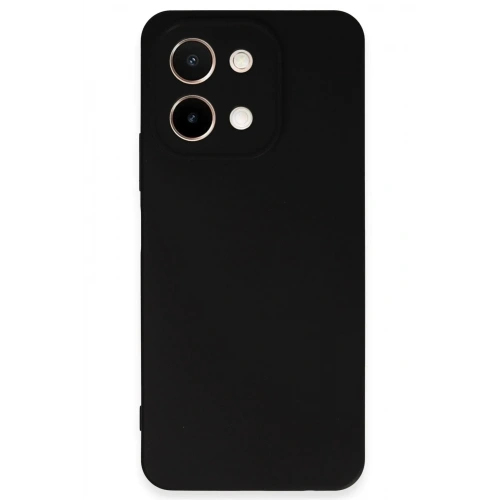 Mey İthalat®  Vivo Y28 Kılıf First Silikon - Siyah