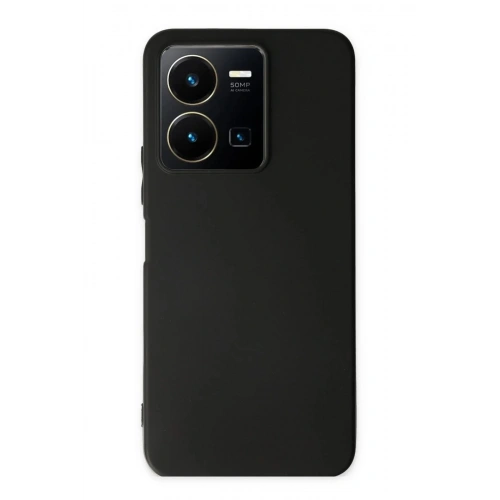 Mey İthalat®  Vivo Y35 Kılıf First Silikon - Siyah