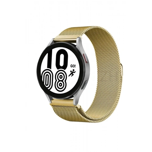 Mey İthalat®  Watch 20mm Metal Mıknatıslı Kordon - Gold