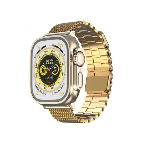 Mey İthalat®   Watch 38mm Ascend Metal Kordon - Gold