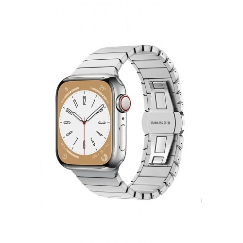 Mey İthalat®   Watch 38mm KR413 Fine Steel Kordon - Gümüş