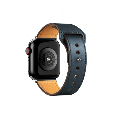 Mey İthalat®   Watch 38mm KR415 Luaz Deri Kordon - Lacivert
