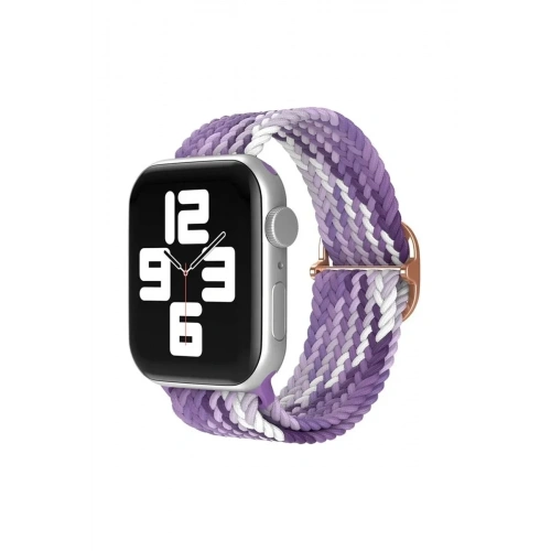 Mey İthalat®   Watch 38mm Star Kordon - Mor-Lila