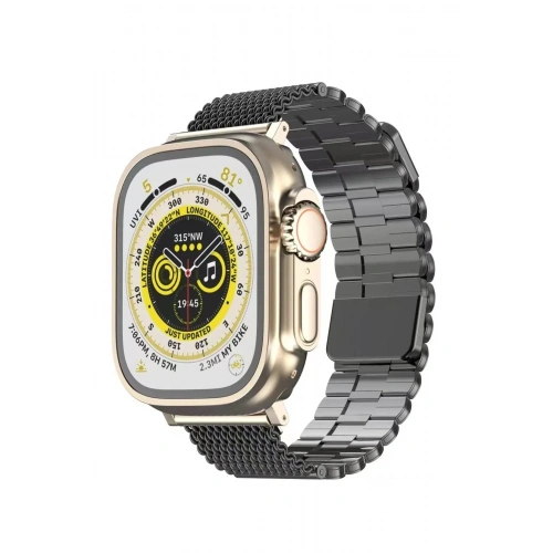 Mey İthalat®   Watch 42mm Ascend Metal Kordon - Gri