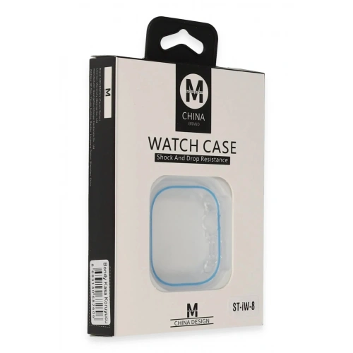 Mey İthalat®  Watch Ultra 49mm Bondy Kasa Koruyucu - Mavi