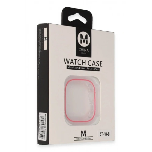 Mey İthalat®  Watch Ultra 49mm Bondy Kasa Koruyucu - Pembe