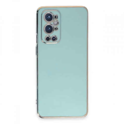 One Plus 9 Pro Kılıf Volet Silikon - Açık Yeşil