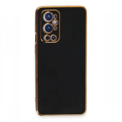 One Plus 9 Pro Kılıf Volet Silikon - Siyah