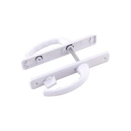 POŞETLİ BANYO-WC - KİLİTLİ BEYAZ PVC KAPI KOLU (5468)