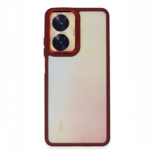 Realme C55 Kılıf Dora Kapak - Kırmızı