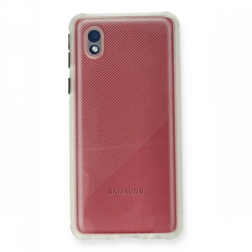 Samsung Galaxy A01 Core Kılıf Miami Şeffaf Silikon - Şeffaf