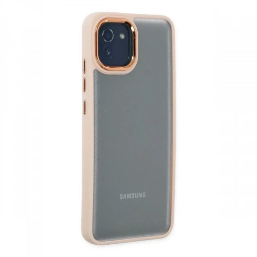 Samsung Galaxy A03 Kılıf Dora Kapak - Pudra