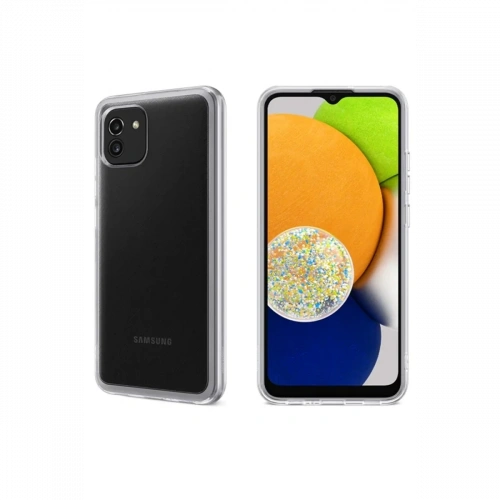Samsung Galaxy A03 Kılıf Lüx Şeffaf Silikon
