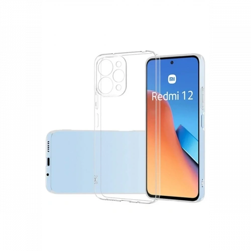 Xiaomi Redmi 12 Kılıf Lüx Şeffaf Silikon