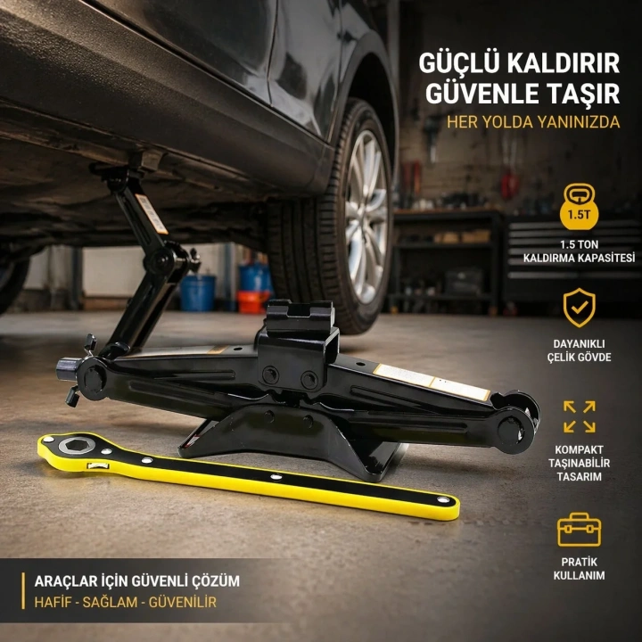 1.5 TON - CIRCIR KOLLU KRİKO (5468)
