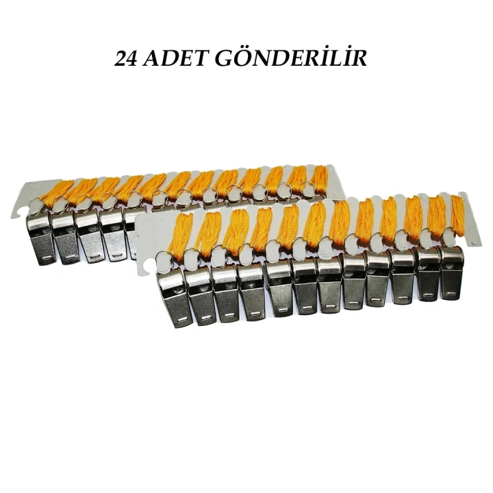 24 ADET METAL DÜDÜK (5468)