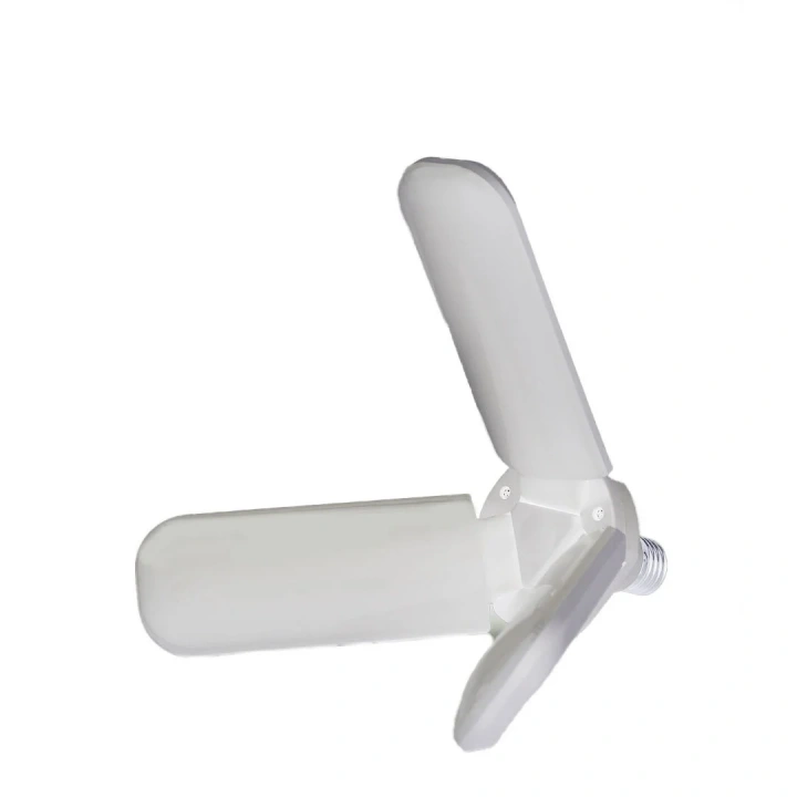 3 KOLLU PERVANE MODELİ BEYAZ LED LAMBA AMPUL 24W - E27 (5468)