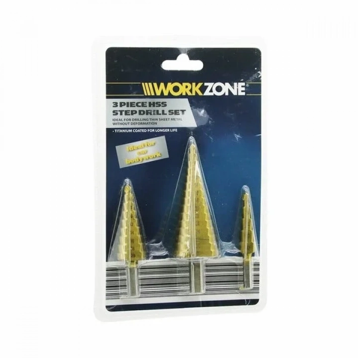 3 PARÇA  HSS KADEMELİ MATKAP UCU SET (5468)