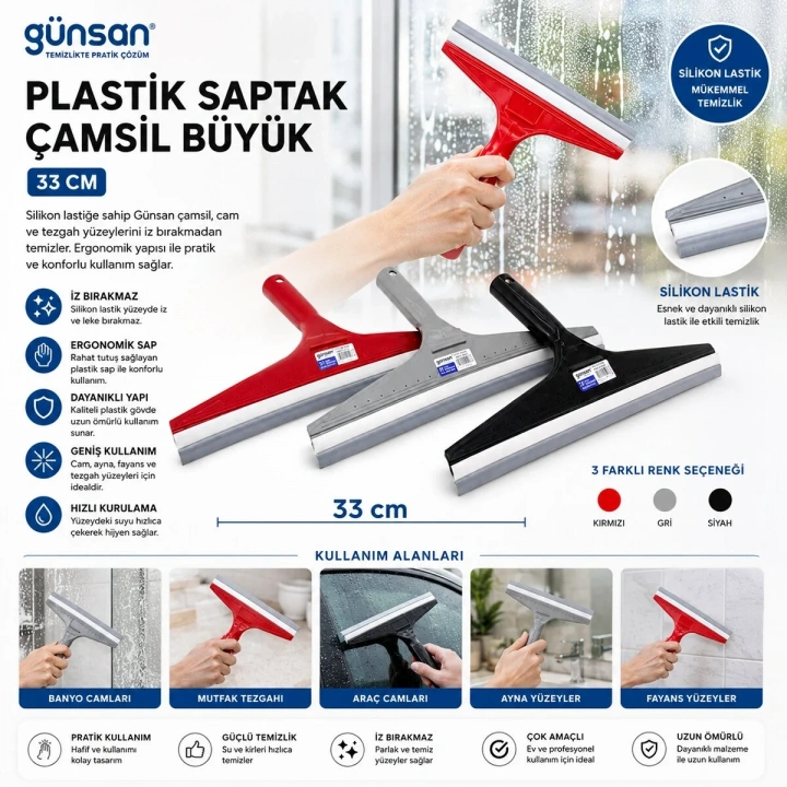 33CM BÜYÜK CAMSİL - ÇEKPAS (5468)
