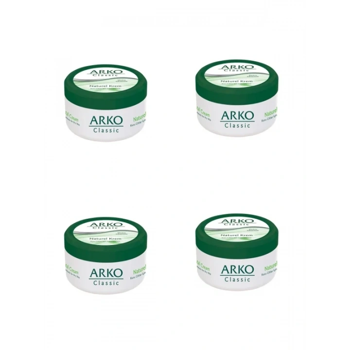 4 ADET ARKO CLASSİC NATUREL EL KREMİ 150ML (5468)