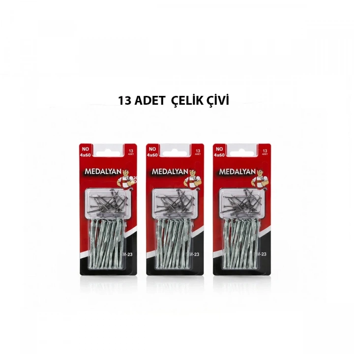4X60 13PCS BETON ÇELİK ÇİVİ 18PCS (5468)