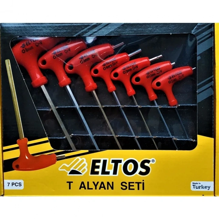 Alyan Takımı 7 Parça T Tipi Allen - Eltos (5468)