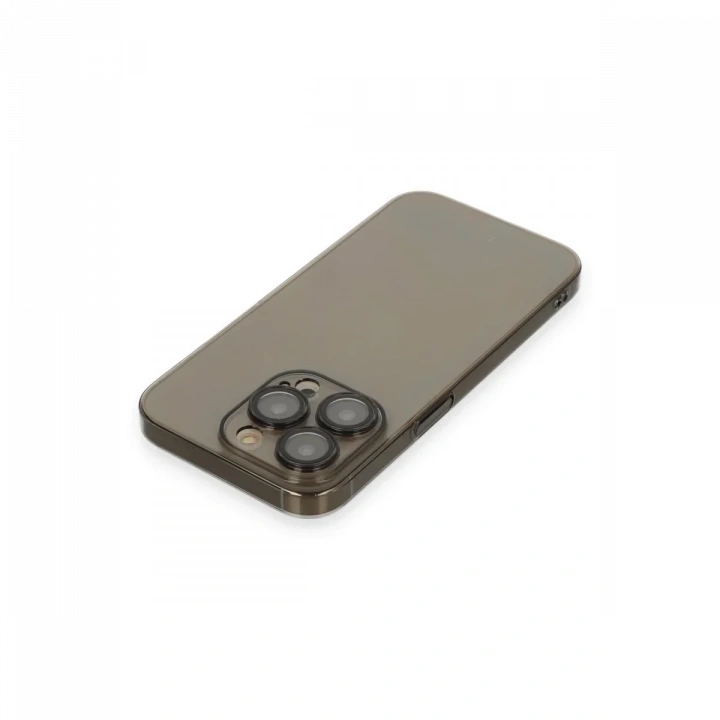 Apple iPhone 13 Pro Kılıf Armada Lensli Kapak - Siyah