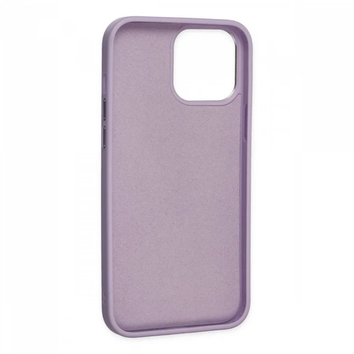 Apple iPhone 13 Pro Kılıf Asya Deri Silikon - Lila