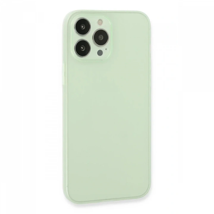 Apple iPhone 13 Pro Max Kılıf Puma Silikon - Açık Yeşil