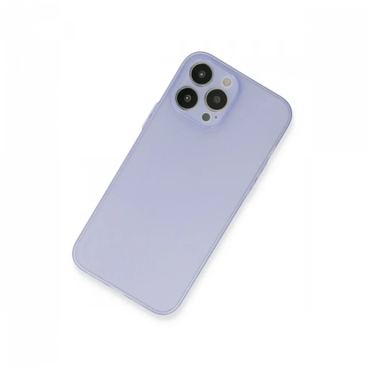 Apple iPhone 13 Pro Max Kılıf Puma Silikon - Mor