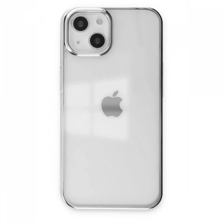 Apple iPhone 14 Plus Kılıf Element Silikon - Gümüş