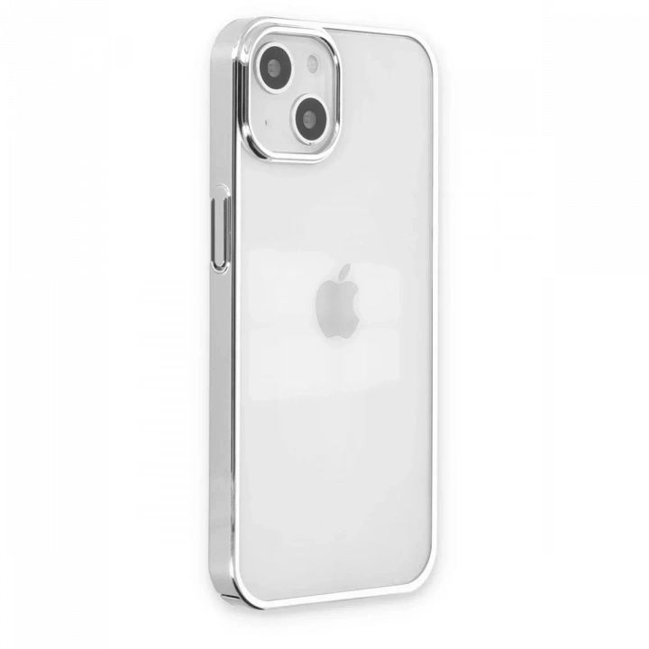 Apple iPhone 14 Plus Kılıf Element Silikon - Gümüş