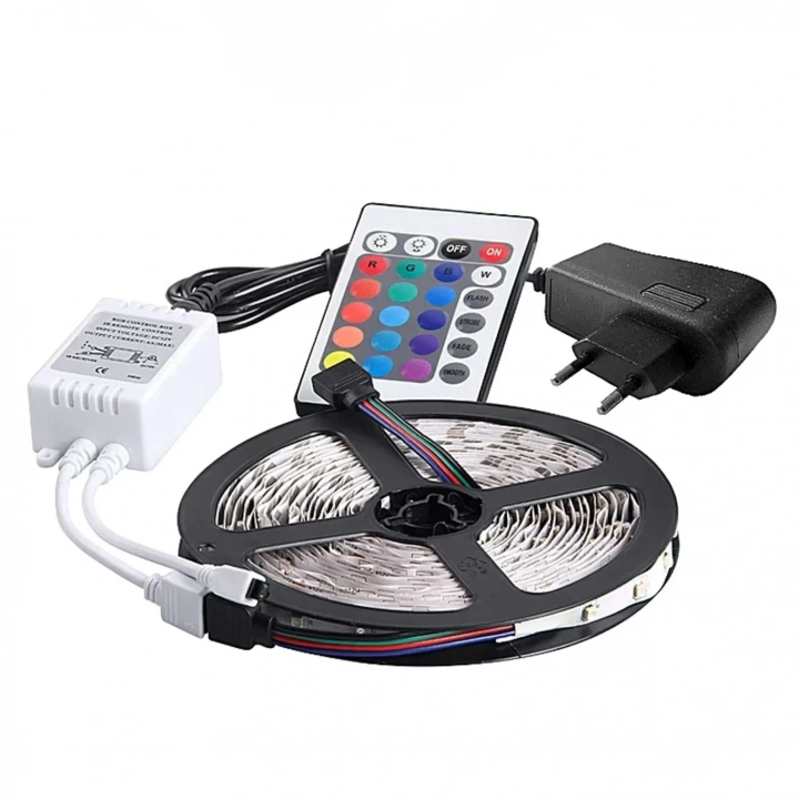 Atek Led Işık 5 Metre Şerit Led RGB Işıklı (5468)