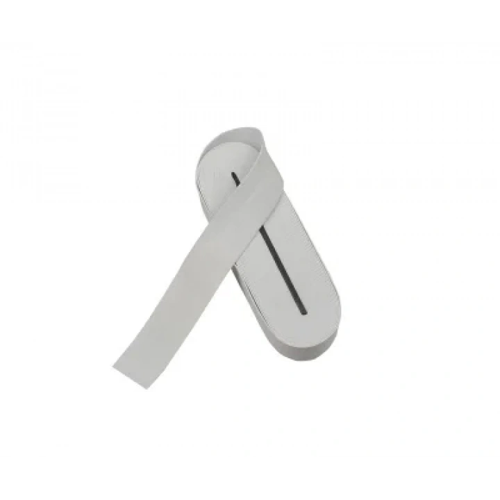 BEYAZ - 4CM PAÇA LASTİK YASSI GENİŞ 10MT (5468)