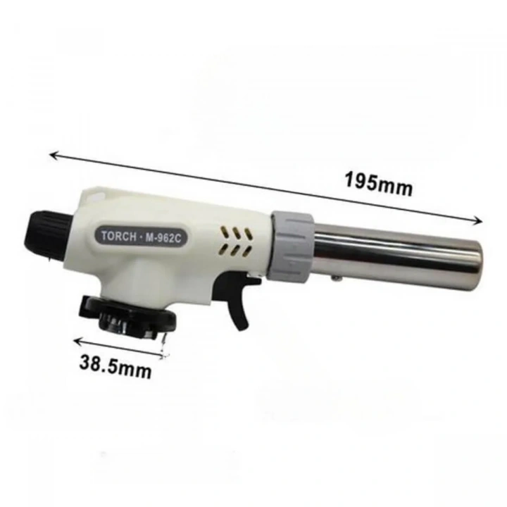 BiiShe®  1300°C Çok Amaçlı Gaz Torch Çakmak - Mutfak, Mangal, Lehimleme Pürmüz Alev Tabancası