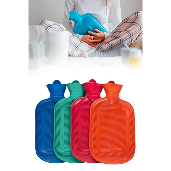 BiiShe® 2 Litre Sıcak Su Torbası 1. Sınıf Kauçuk Malzeme