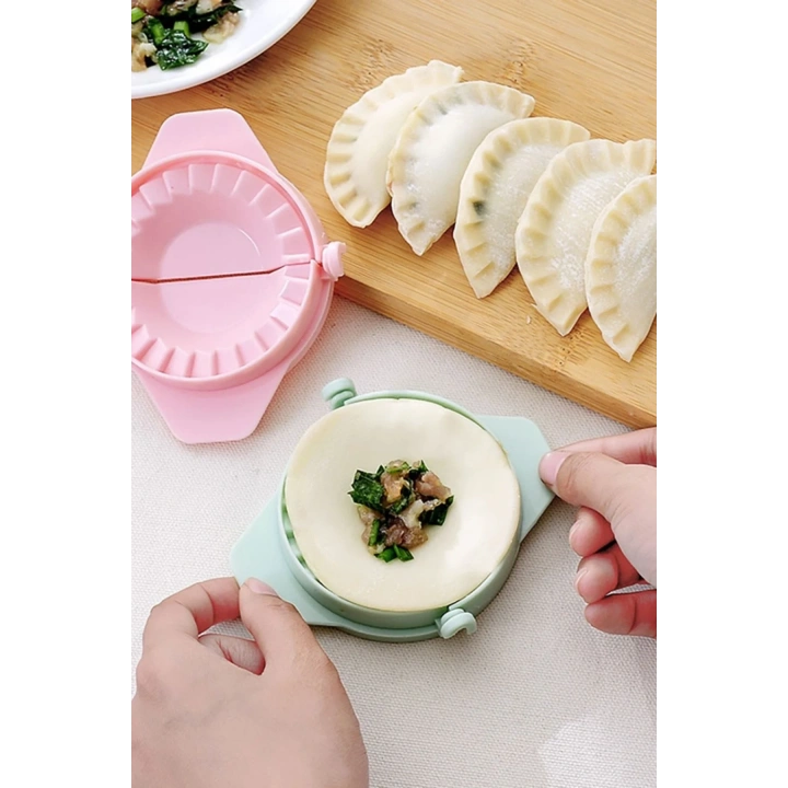 BiiShe® 3lü Çiğ börek kurabiye Hamur İşi Ravioli Kesme Kalıbı Aparatı