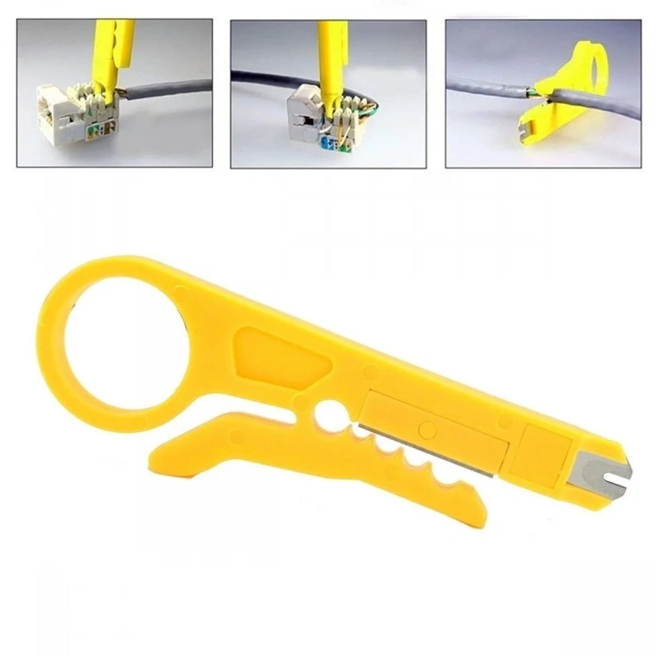 BiiShe® 3ü 1 Arada Modüler Kablo Sıkma,Soyma ve Kesme Pensesi