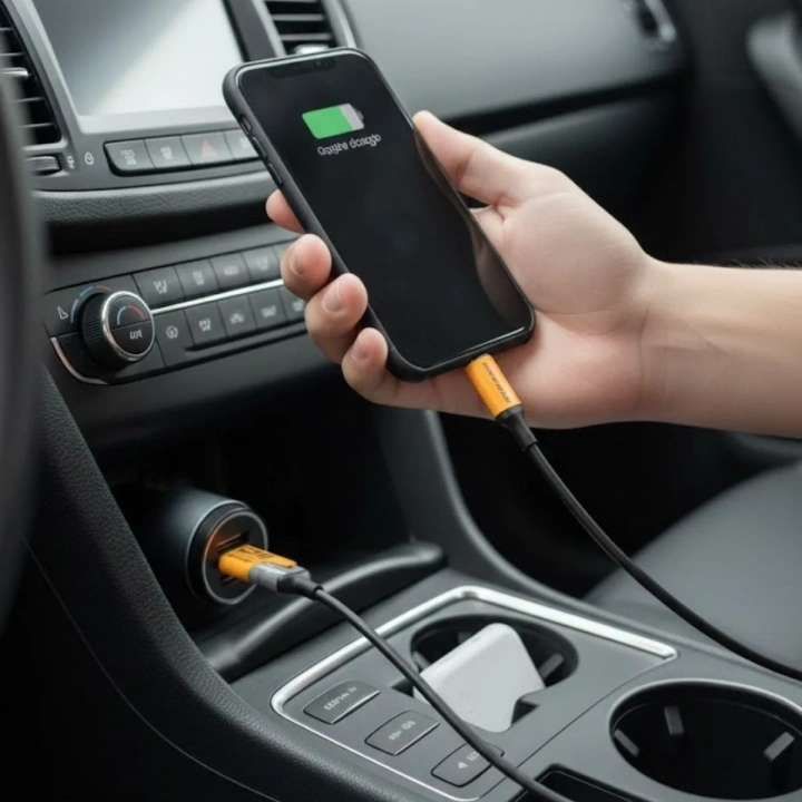 BiiShe® 4in1 65W Hızlı Şarj Kablosu – Type-C to USB-A + Type-C to Lightning, 27W PD Destekli Çoklu Şarj Kablo