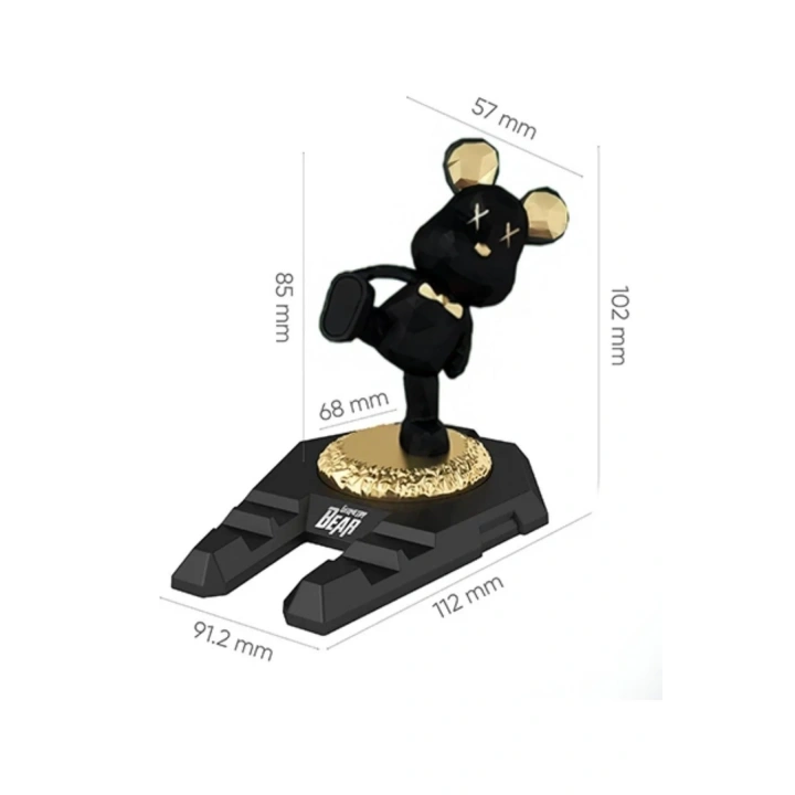 BiiShe® Ayıcıklı Telefon ve Tablet Standı Masa Üstü Telefon ve Tablet Tutucu Aparatı