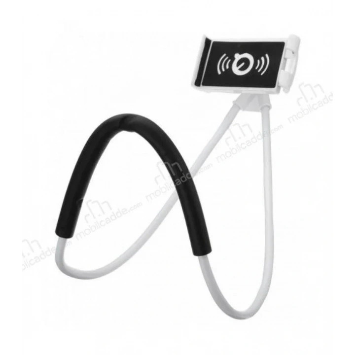 BiiShe® Boyuna Asılan Ergonomik 360 Derece Cep Telefonu Tutucu Stand