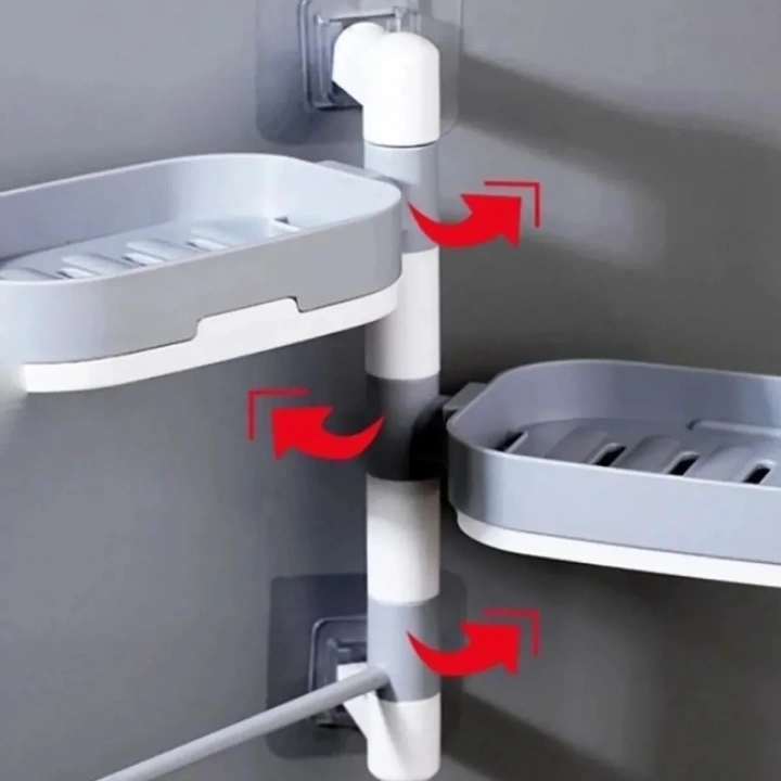 BiiShe® Çoklu Sabun Tutucu Fonksiyonel Banyo Sabunluk