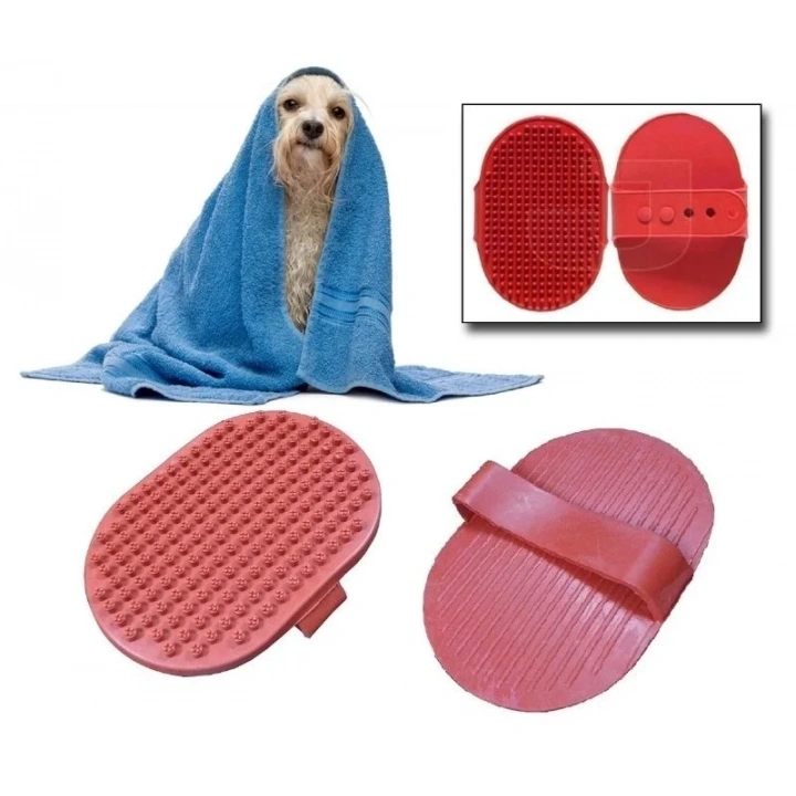 BiiShe® Ergonomik Masajlı Evcil Hayvan Kedi Köpek Yıkama Fırçası Aparatı