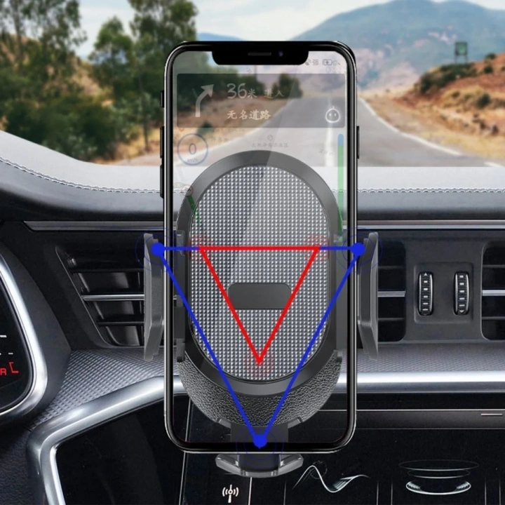 BiiShe® Güçlü Vantuzlu Araç İçi Konsol Üstü Telefon Tutucu Aparat